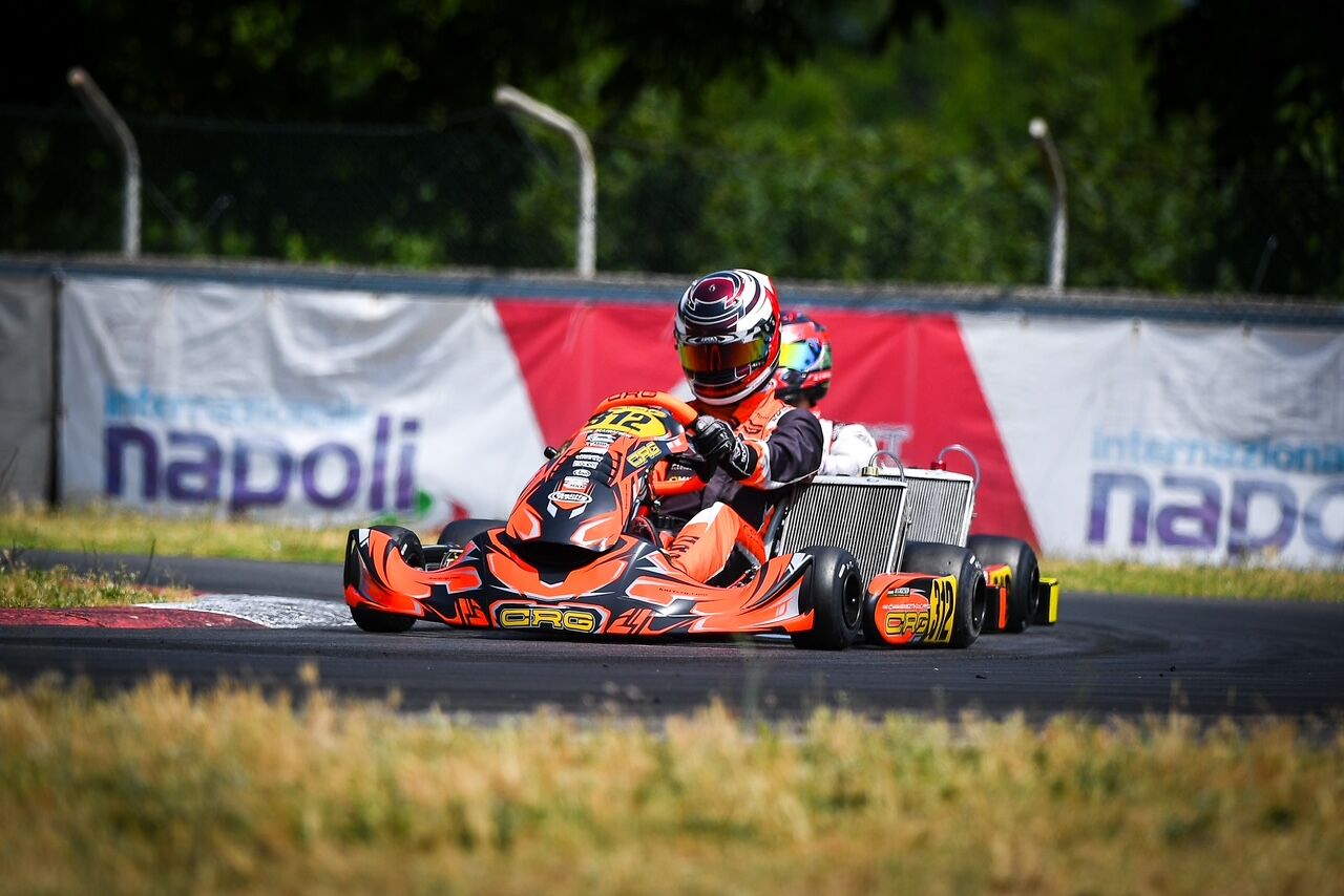 Krózser Menyhért, MHH Racing Team, FIA gokart Európa-bajnokság, Sarno 2025.