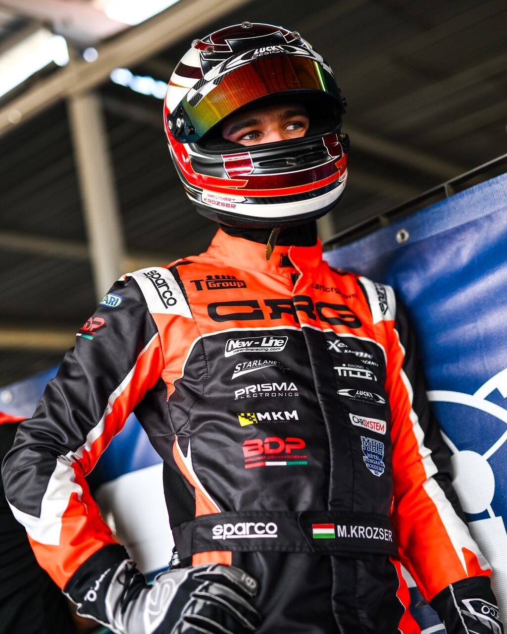 Krózser Menyhért, MHH Racing Team, FIA gokart Európa-bajnokság, Sarno 2025.